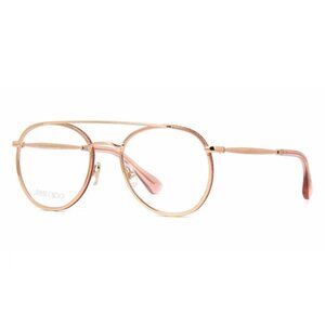 NEW JIMMY CHOO EYEGLASSES, WOMEN GOLD EYEWEAR JIMMY CHOO